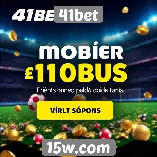 Promoções e bônus oferecidos pelo 41bet